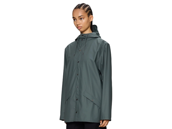 veste - IMPERMEABLE - vetement femme - Textile - Gris - Rains5795305_3