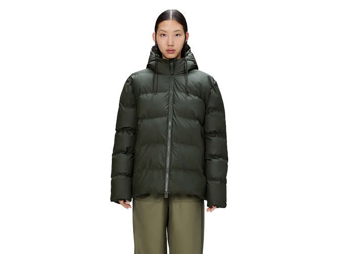 veste - DOUDOUNE - vetement femme - Textile - Vert - Rains5795801_2