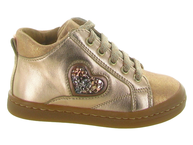 pre marche du 16 au 23 - Semelle souple - bebe fille - Cuir - Rose - Babybotte5796301_2