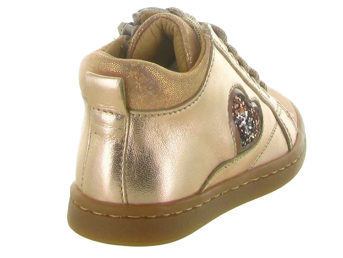 pre marche du 16 au 23 - Semelle souple - bebe fille - Cuir - Rose - Babybotte5796301_5