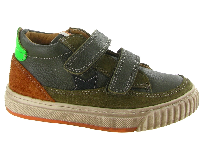 chaussures bebe du 18 au 27 -  - bebe garcon - Cuir - Vert - Babybotte