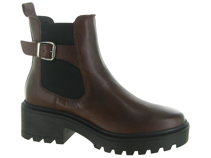 bottines et boots - Chelsea - femme - Cuir - Marron - Creator