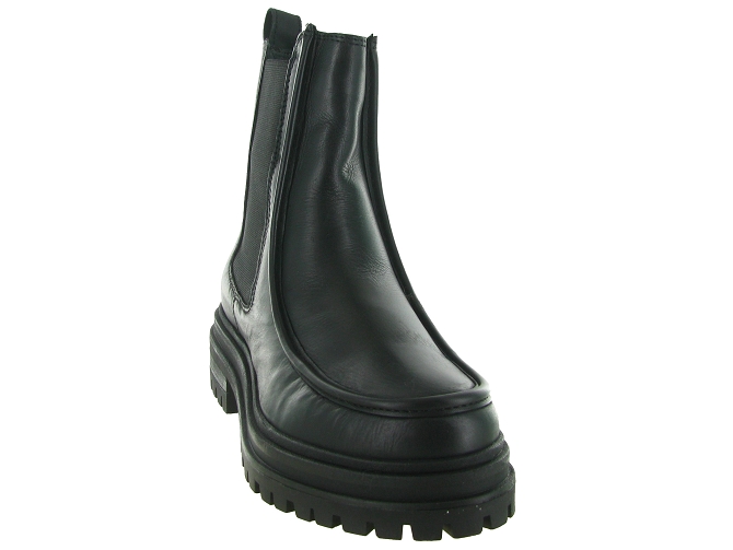 bottines et boots - Casual - femme - Cuir - Noir - Creator5799001_3