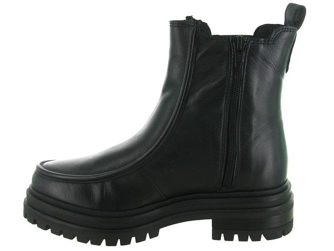 bottines et boots - Casual - femme - Cuir - Noir - Creator5799001_4