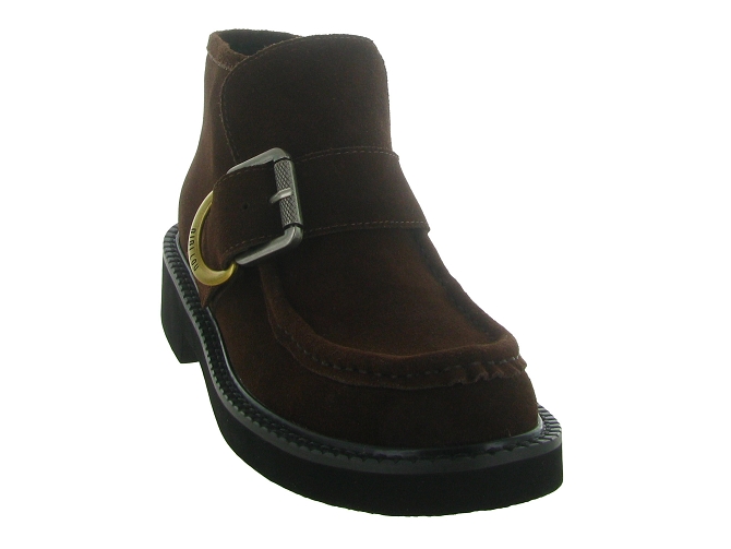 bottines et boots - Casual - femme - Nubuck - Marron - Bibi lou5799701_3