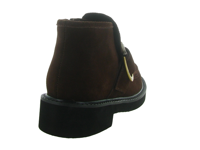 bottines et boots - Casual - femme - Nubuck - Marron - Bibi lou5799701_5