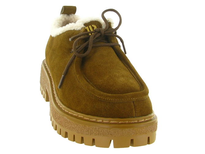 mocassins - Elégant - femme - Cuir - Marron - Bibi lou5799801_3
