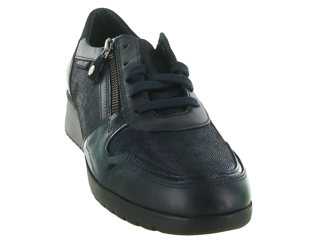 mocassins - Compensé - femme - Cuir - Bleu Marine - Mephisto5800501_3