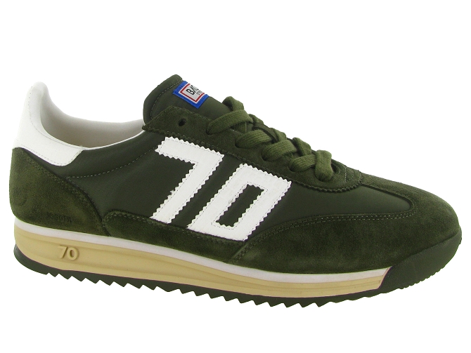 baskets et sneakers - Tendance - homme - Nylon - Kaki - Back70
