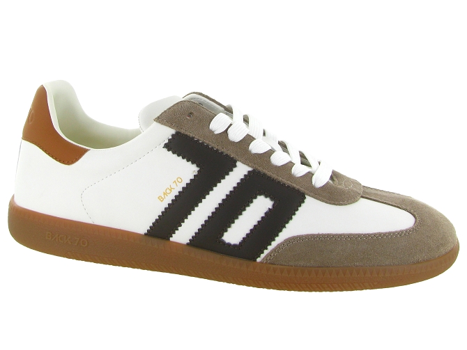 baskets et sneakers - Tendance - homme - Nubuck - Blanc - Back70
