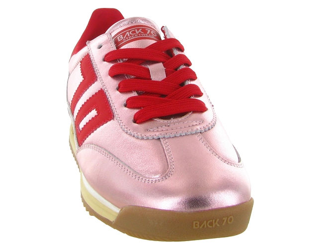 baskets et sneakers - Tendance - femme - Cuir - Rose - Back705801101_3