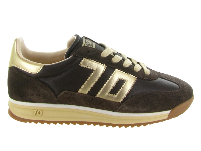 baskets et sneakers - Tendance - femme - Cuir - Marron - Back705801103_2