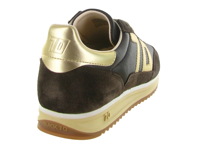 baskets et sneakers - Tendance - femme - Cuir - Marron - Back705801103_5