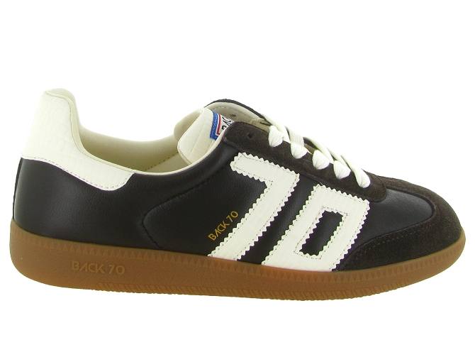 baskets et sneakers - Tendance - femme - Cuir - Marron - Back705801502_2