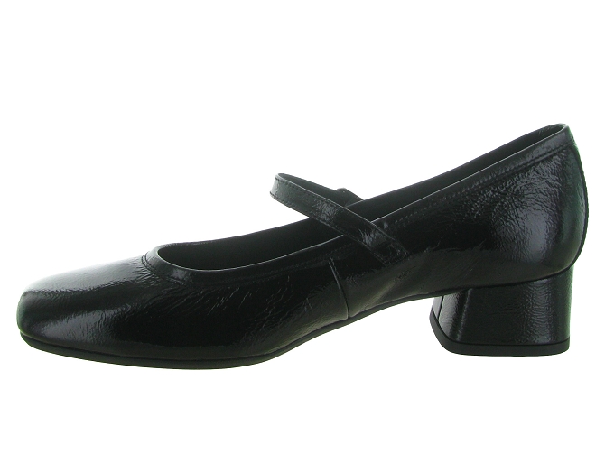 ballerines - Ballerine plate - femme - Cuir - Noir - Reqins5802201_4