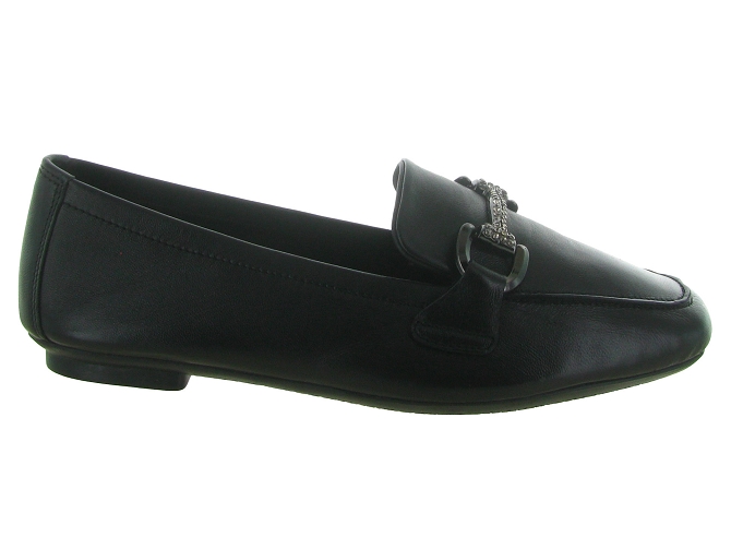 mocassins - Elégant - femme - Cuir - Noir - Reqins5802401_2