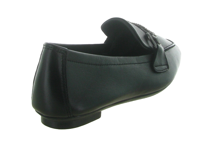 mocassins - Elégant - femme - Cuir - Noir - Reqins5802401_5