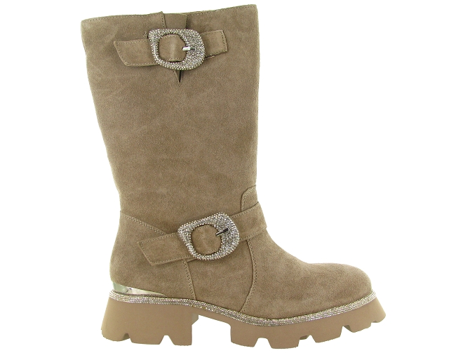 bottes - Casual - femme - Nubuck - Beige - Alma en pena5803501_2