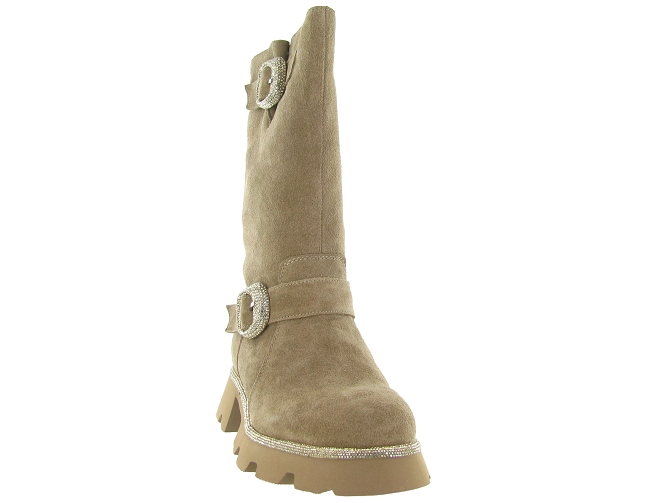 bottes - Casual - femme - Nubuck - Beige - Alma en pena5803501_3