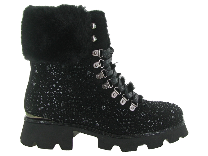 bottines et boots - Casual - femme - Cuir - Noir - Alma en pena5803801_2