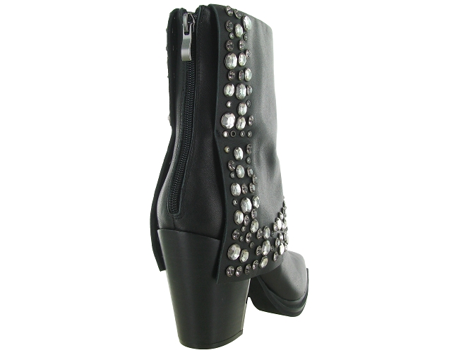 bottines et boots - Casual - femme - Cuir - Noir - Alma en pena5803901_5