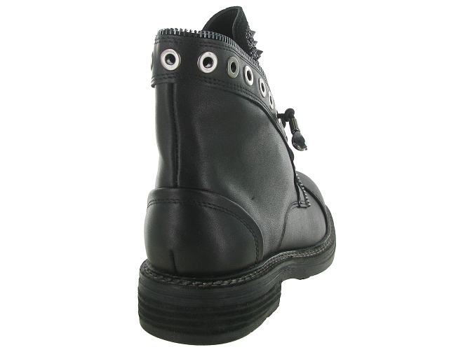 bottines et boots - Casual - femme - Cuir - Noir - Alma en pena5804001_5