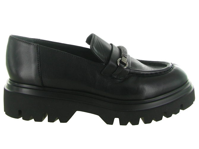 mocassins - Elégant - femme - Cuir - Noir - Fruit5804101_2