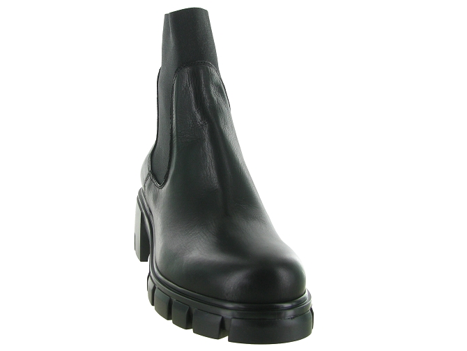 bottines et boots - Chelsea - femme - Nubuck - Noir - Fruit5804201_3