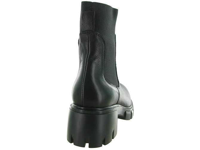 bottines et boots - Chelsea - femme - Nubuck - Noir - Fruit5804201_5
