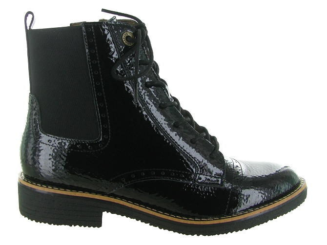 bottines et boots - Chelsea - femme - Cuir - Noir - Fugitive5804301_2