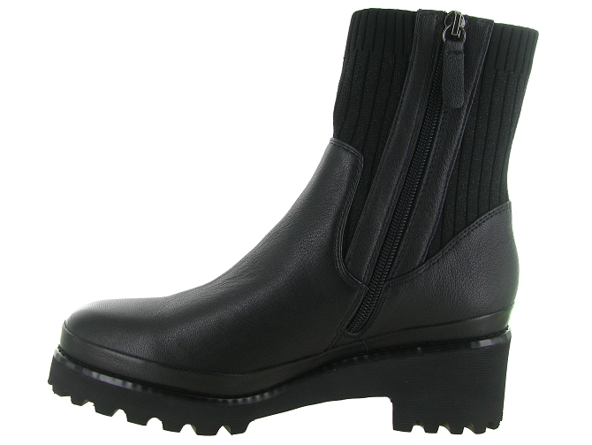 bottines et boots - Casual - femme - Cuir - Noir - Fugitive5804501_4