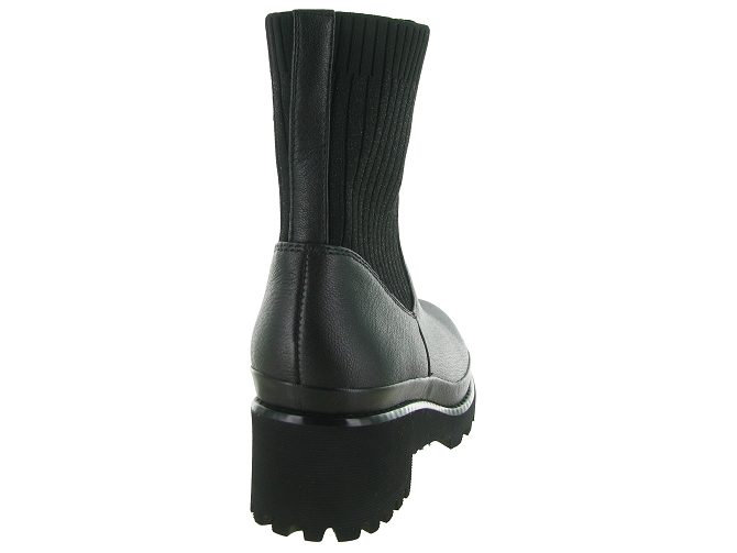 bottines et boots - Casual - femme - Cuir - Noir - Fugitive5804501_5