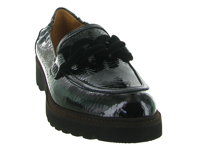 mocassins - Compensé - femme - Cuir - Noir - Fugitive5804801_3