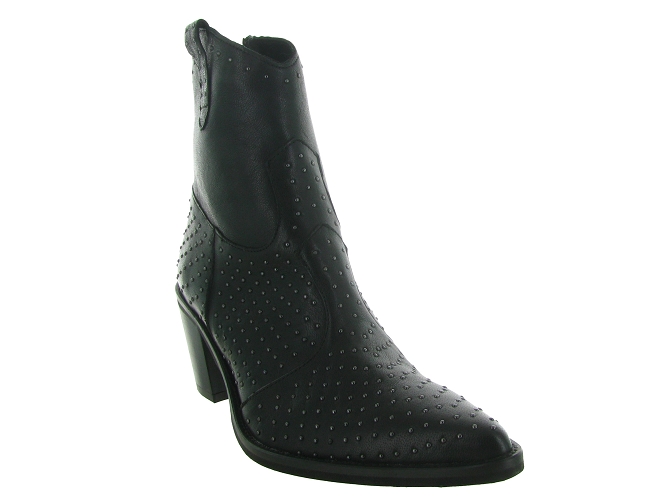 bottines et boots - Classique & Chic - femme - Cuir - Noir - Emanuele crasto5805001_3