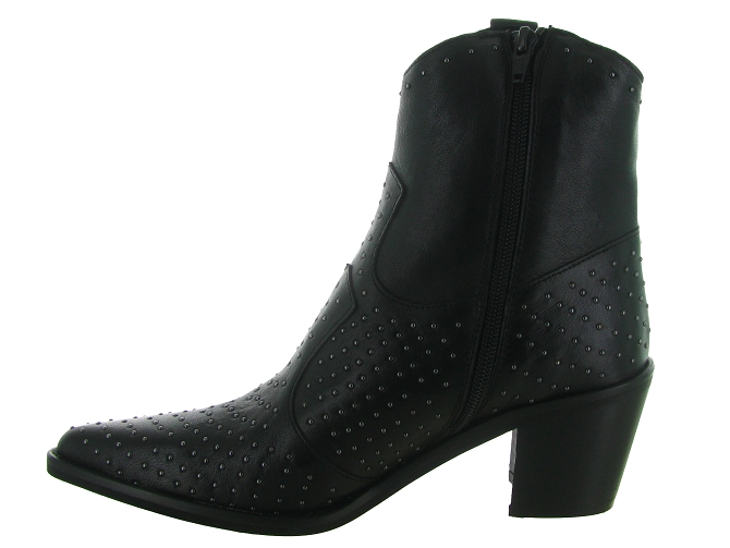 bottines et boots - Classique & Chic - femme - Cuir - Noir - Emanuele crasto5805001_4