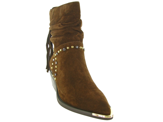bottines et boots - Casual - femme - Nubuck - Marron - Alma en pena5805201_3