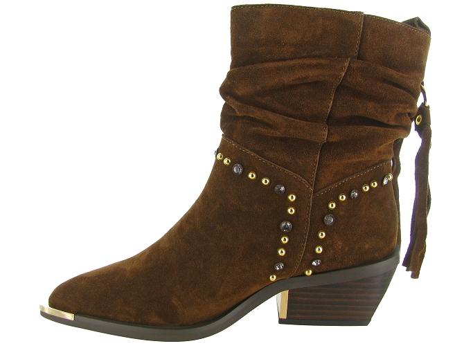 bottines et boots - Casual - femme - Nubuck - Marron - Alma en pena5805201_4