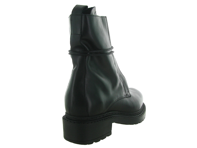 bottines et boots - Casual - femme - Cuir - Noir - Metisse5805401_5
