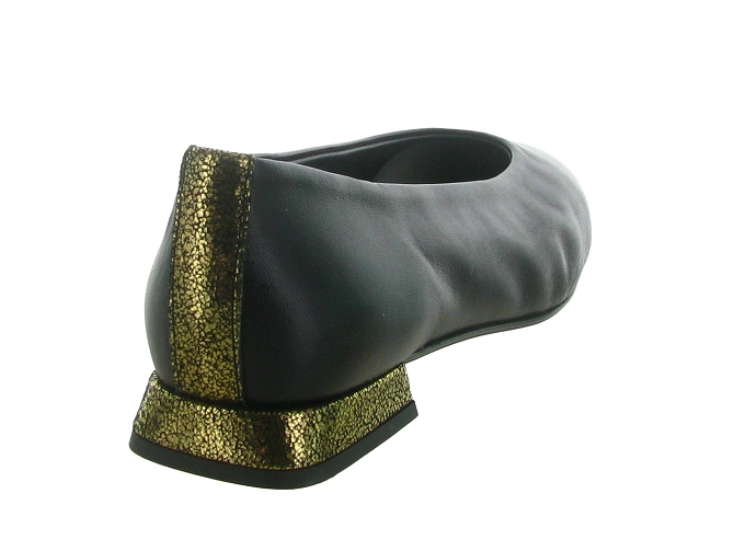 ballerines - Ballerine plate - femme - Cuir - Noir - Reqins5805501_5