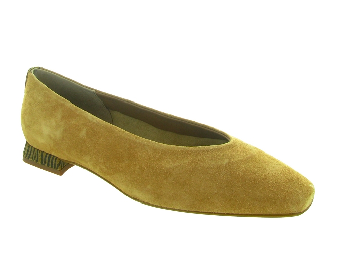 ballerines - Ballerine plate - femme - Cuir - Camel - Reqins