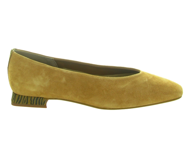 ballerines - Ballerine plate - femme - Cuir - Camel - Reqins5805502_2