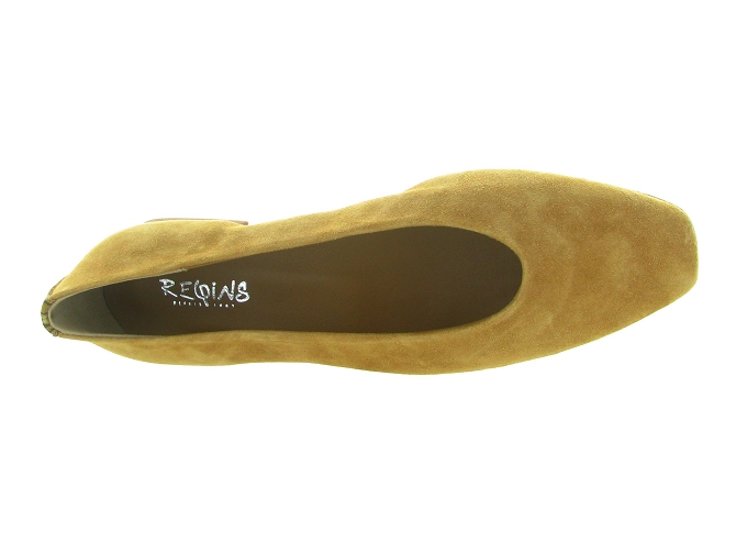 ballerines - Ballerine plate - femme - Cuir - Camel - Reqins5805502_3