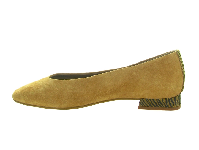 ballerines - Ballerine plate - femme - Cuir - Camel - Reqins5805502_4