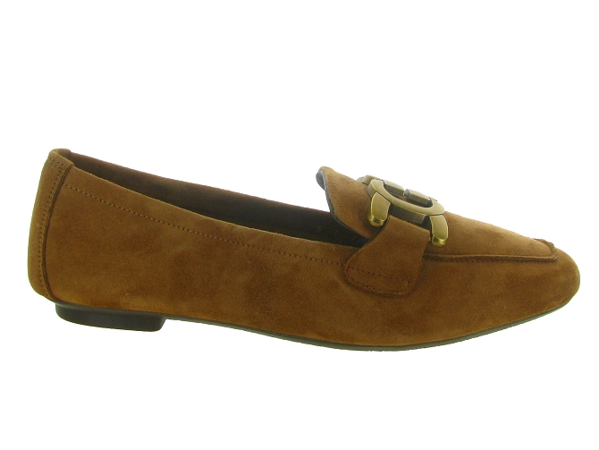 mocassins - Elégant - femme - Cuir - Marron - Reqins5805602_2