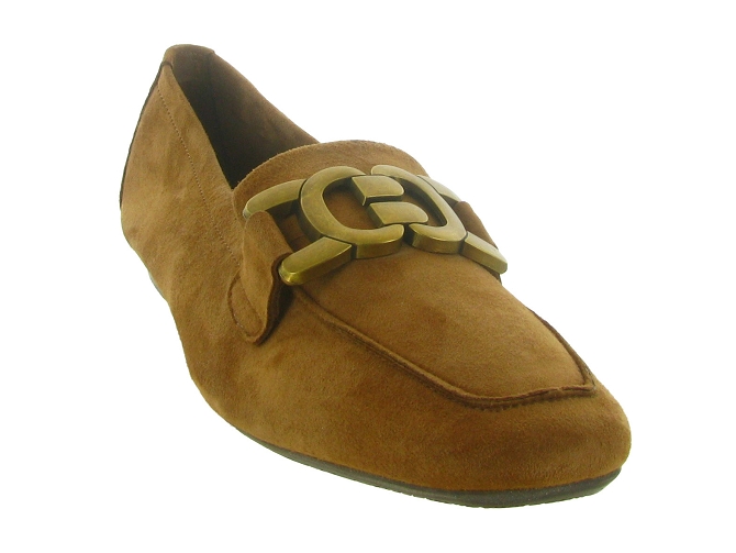 mocassins - Elégant - femme - Cuir - Marron - Reqins5805602_3
