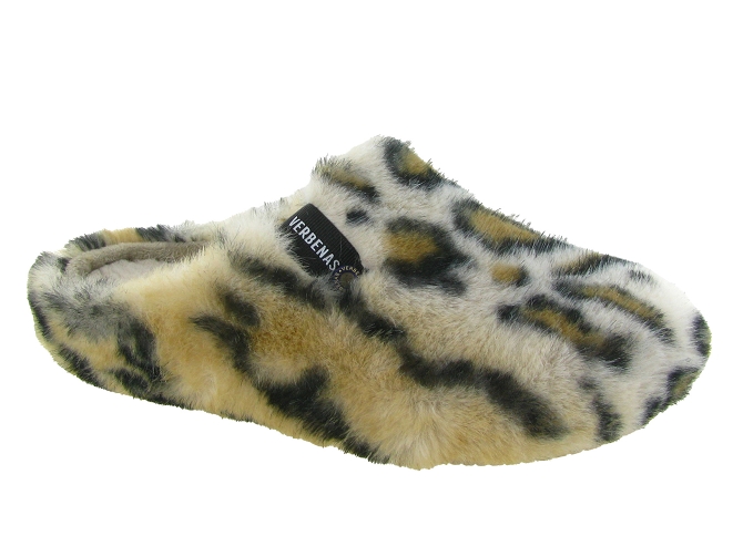chaussons et pantoufles - Mules Sabots - femme - Synthétique - Léopard - Verbenas
