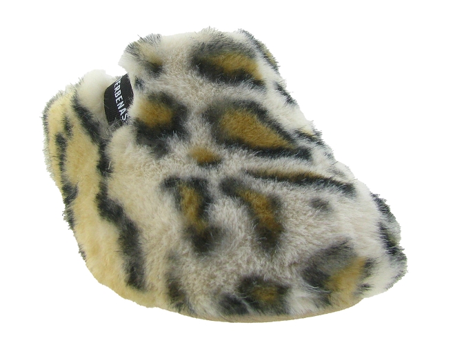 chaussons et pantoufles - Mules Sabots - femme - Synthétique - Léopard - Verbenas5806101_3