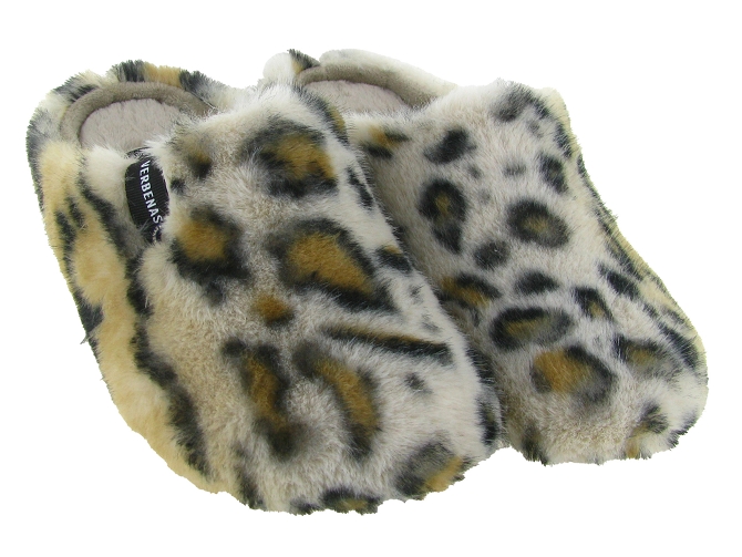 chaussons et pantoufles - Mules Sabots - femme - Synthétique - Léopard - Verbenas5806101_6
