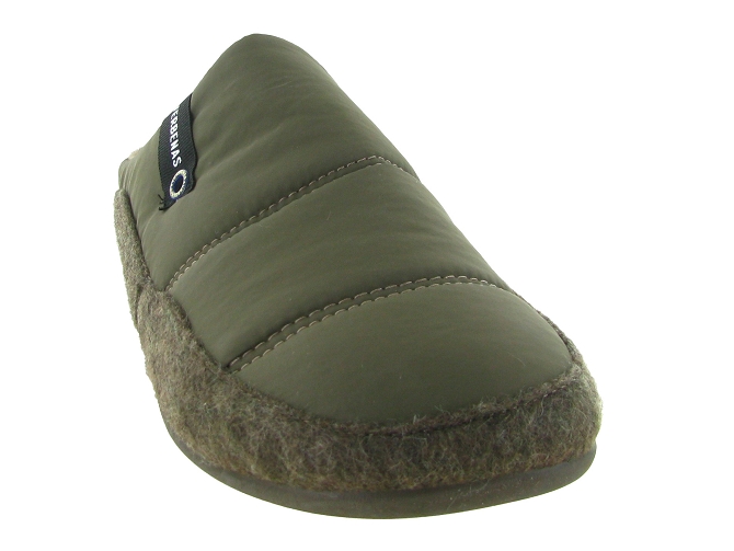 chaussons et pantoufles - Mules Sabots - homme - Synthétique - Kaki - Verbenas5806201_3