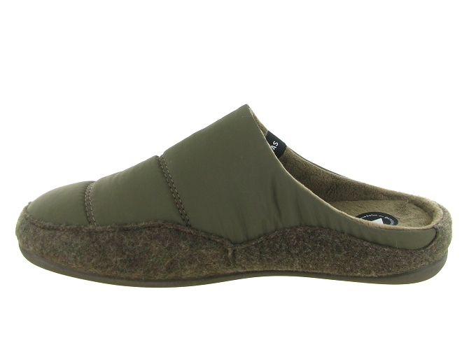 chaussons et pantoufles - Mules Sabots - homme - Synthétique - Kaki - Verbenas5806201_4